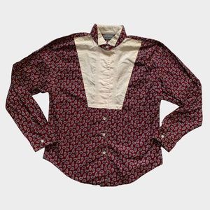 Vintage 90s/1990s Western Paisley Shirt